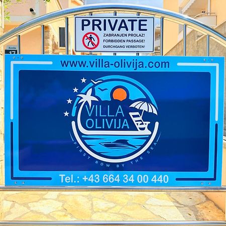 Villa Olivija-Direkt Am Strand! Stara Novalja Bagian luar foto