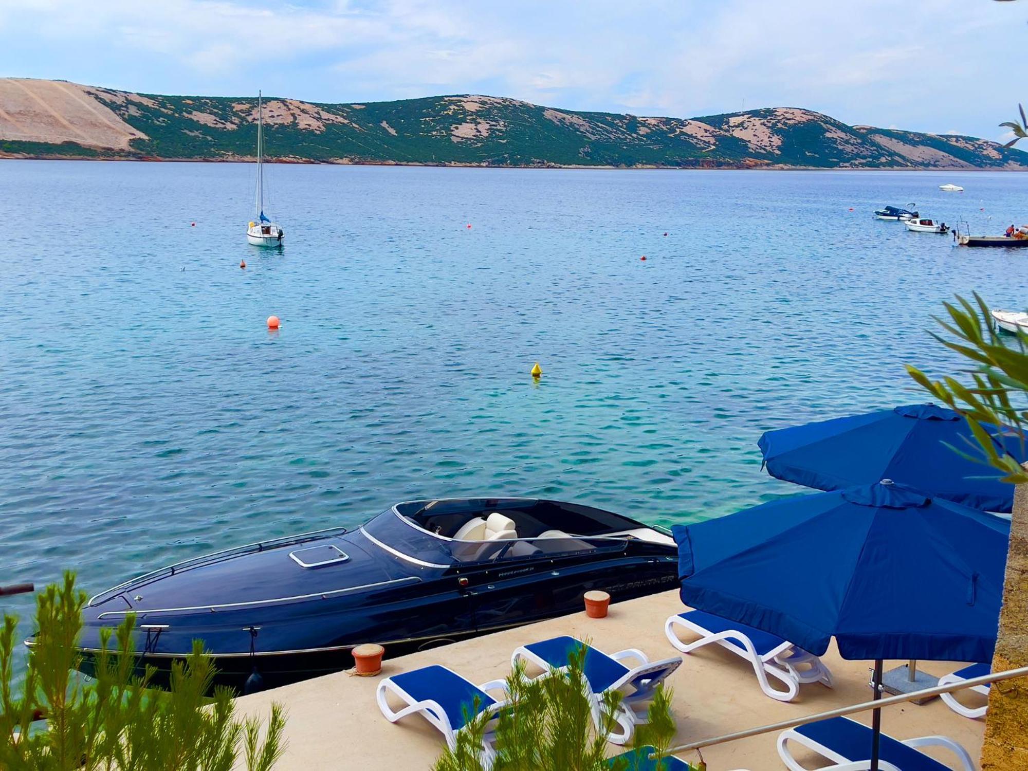 Villa Olivija-Direkt Am Strand! Stara Novalja Bagian luar foto